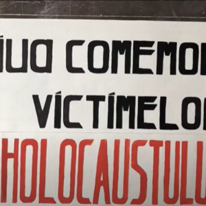 „Săptămâna comemorării Holocaustului”!