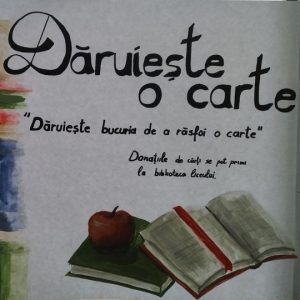 Campania „Dăruiești bucuria de a răsfoi o carte”