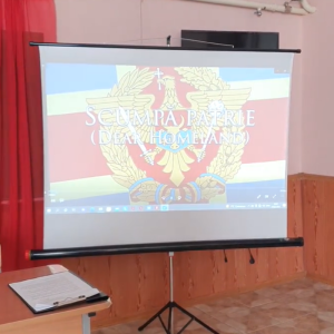 Omagiu adus eroilor în conflictul de pe Nistru